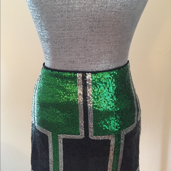 CUSTO Barcelona Sequined Skirt - Picture 4 of 8